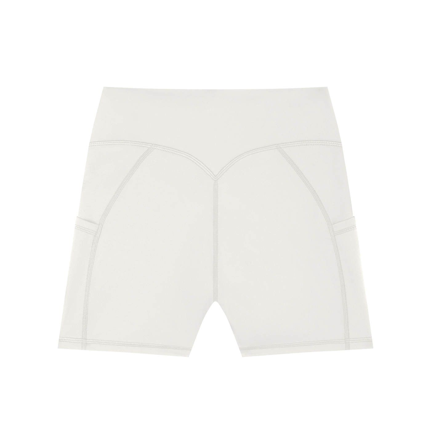 Unlucky Co. High-Waisted Pocket Biker Shorts