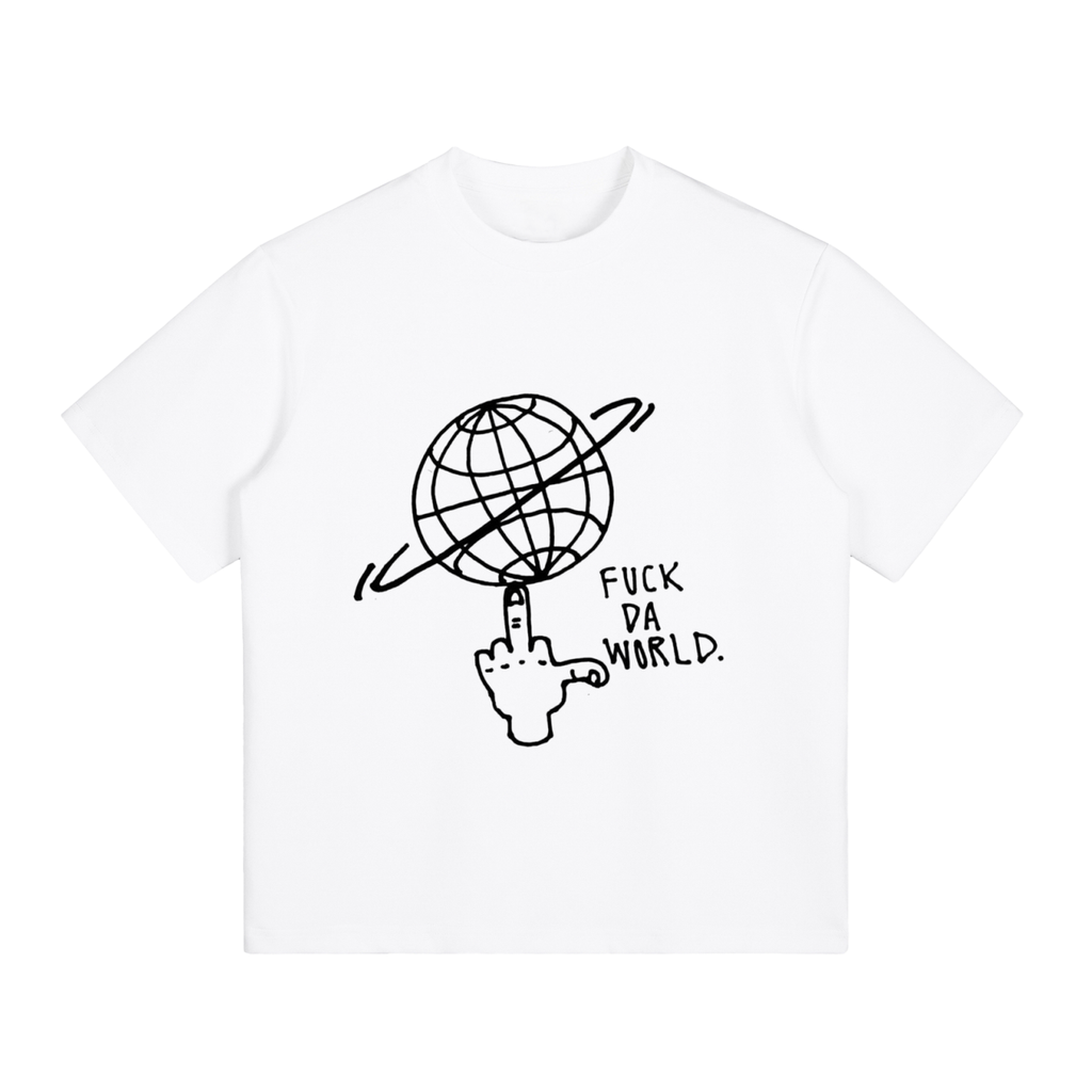 Unlucky Co. “Fuck Da World” T-Shirt