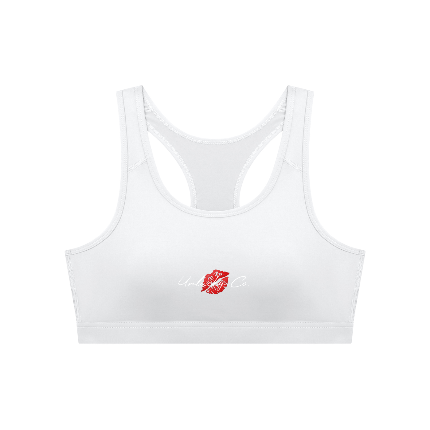 Unlucky Co. Cropped Sports Bra