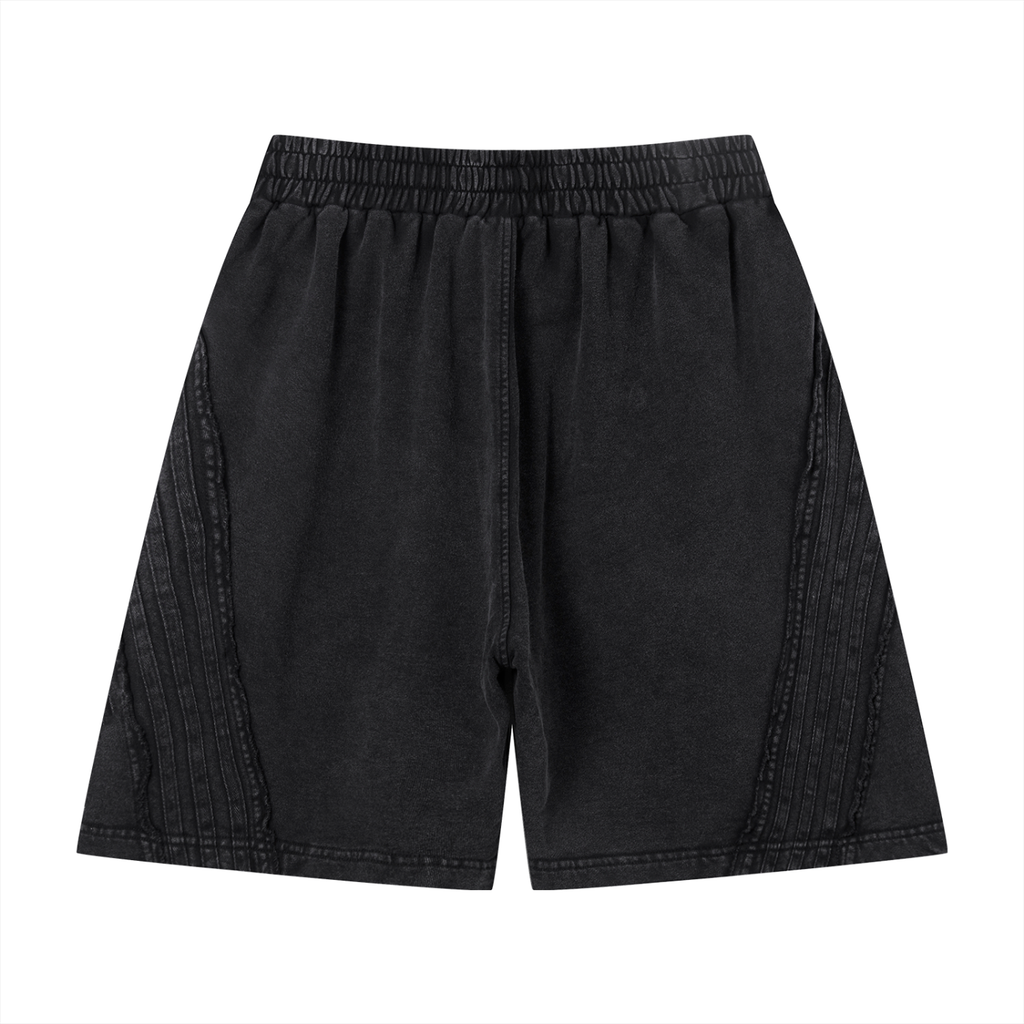 Unlucky Co. Raw Edge Shorts