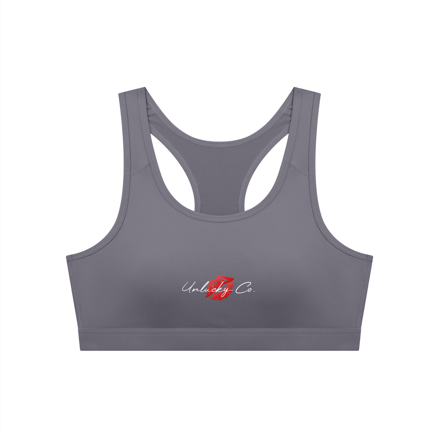 Unlucky Co. Cropped Sports Bra