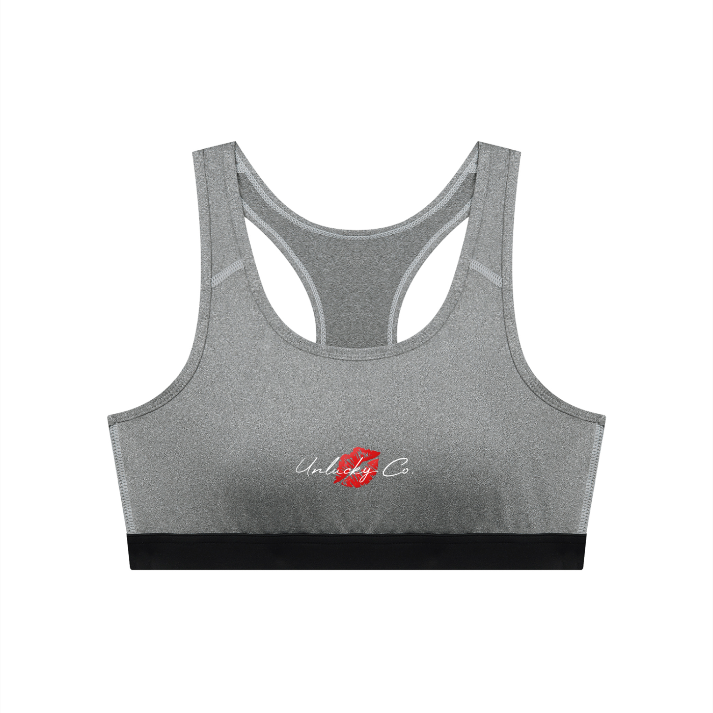 Unlucky Co. Cropped Sports Bra