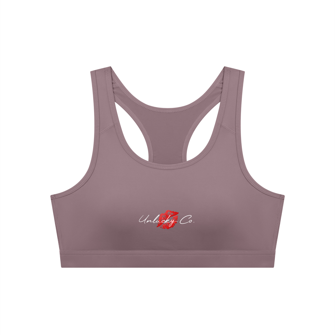 Unlucky Co. Cropped Sports Bra