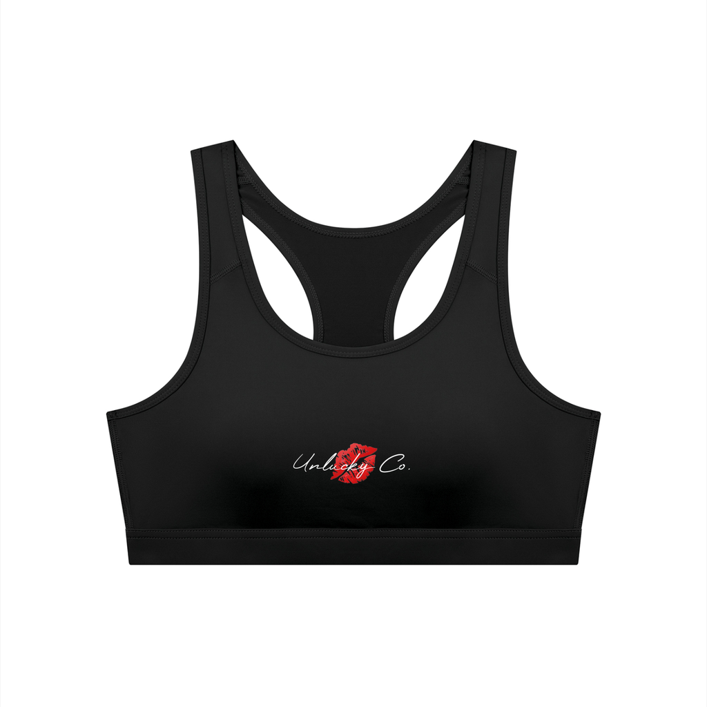Unlucky Co. Cropped Sports Bra