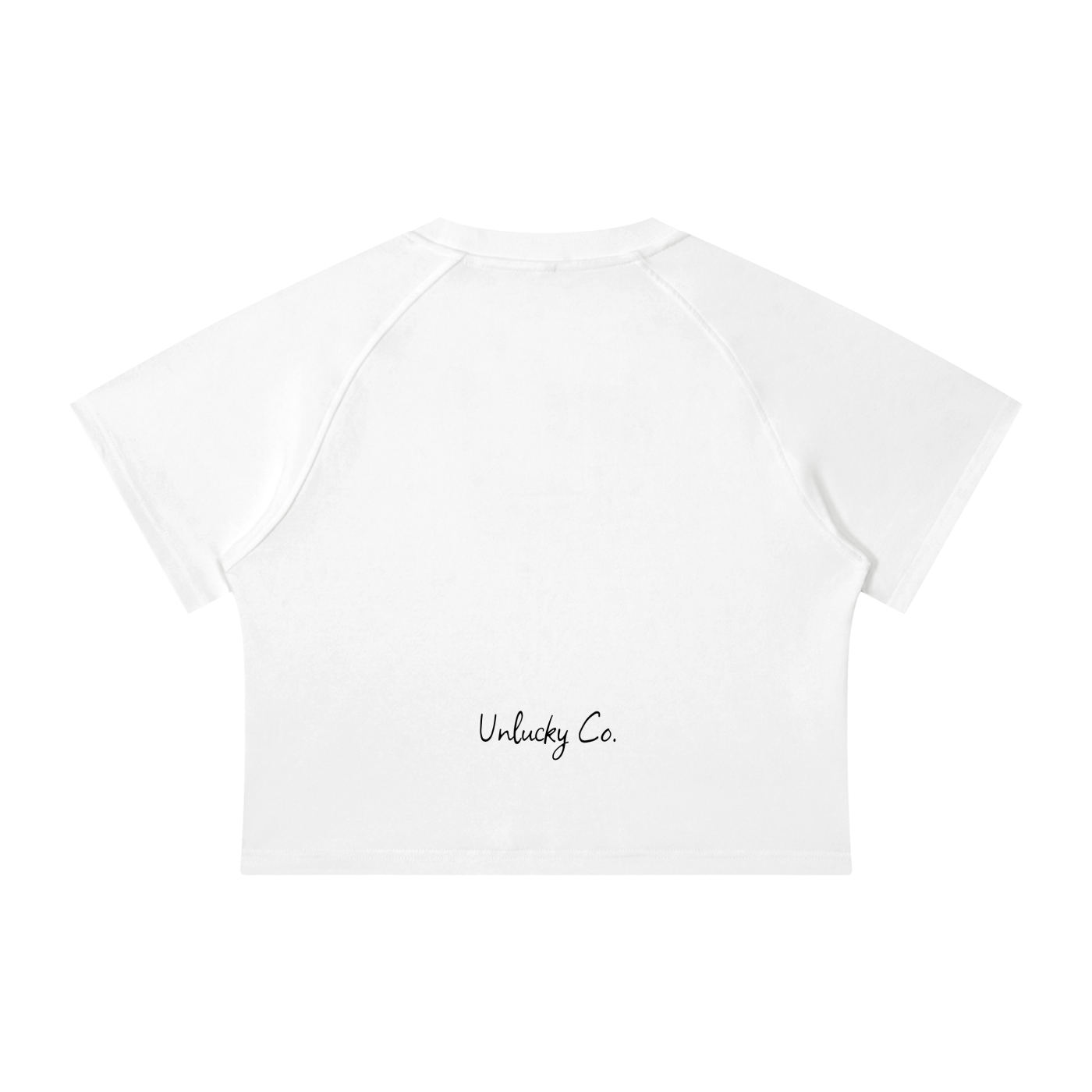 Unlucky Co. “Y2K Girlie” Women's Crop T-Shirt