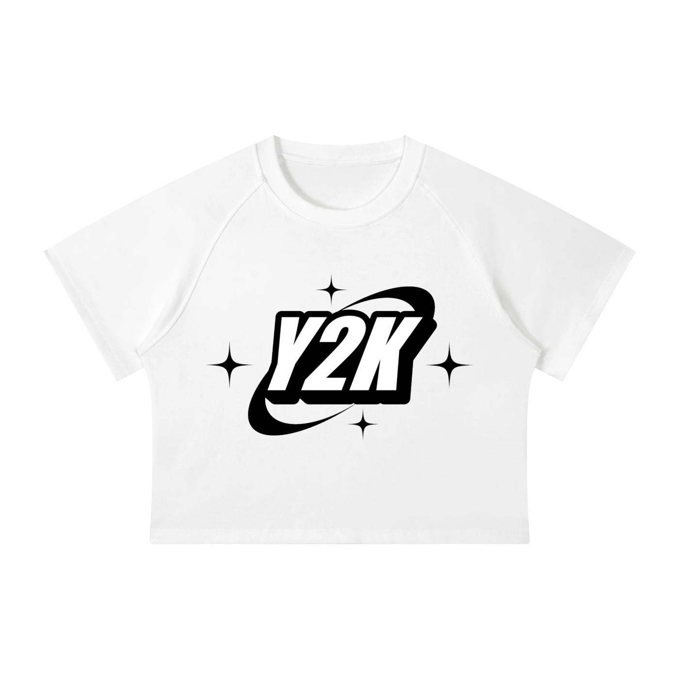 Unlucky Co. “Y2K Girlie” Women's Crop T-Shirt